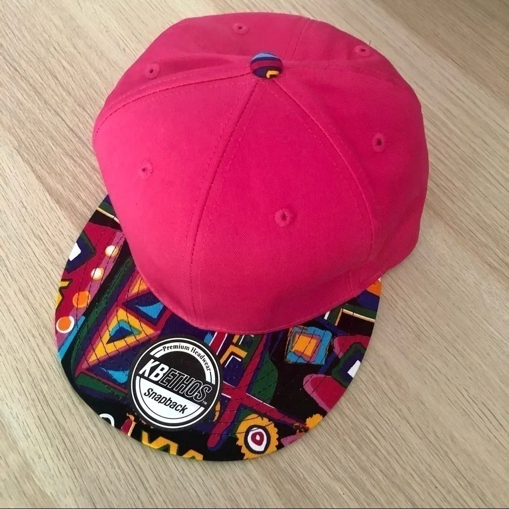 KBETHOS Snapback Colorful Abstract Art Cap NEW OS
